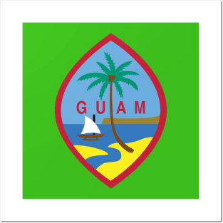 USA Guam T shirt Gift Posters and Art